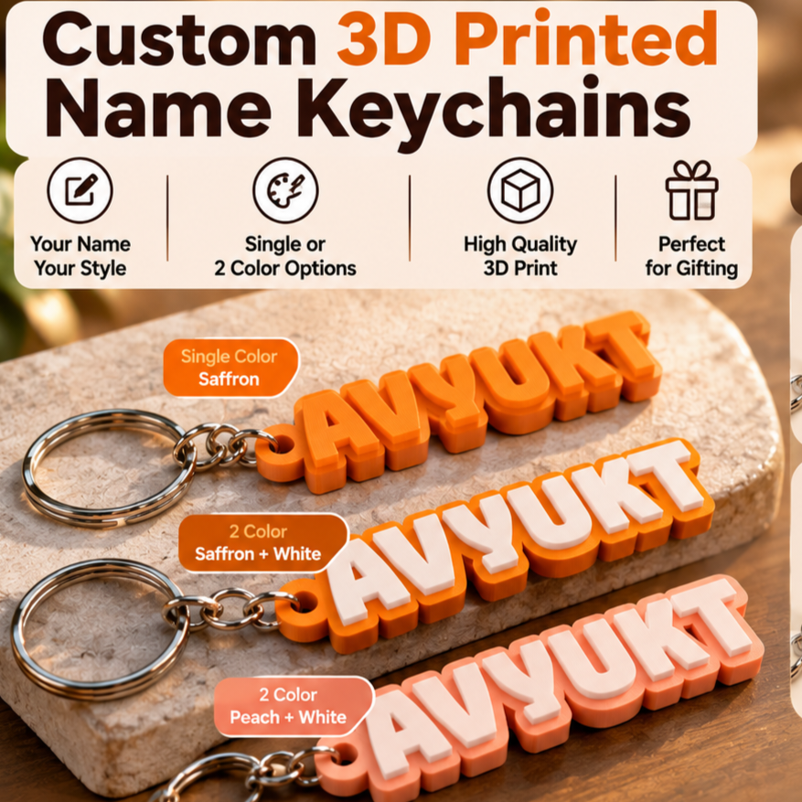 Custom Name Keychain