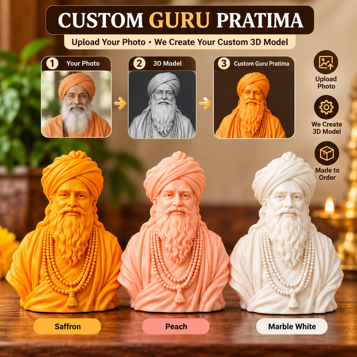 Custom Guru Figure/Pratima